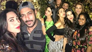 Salman Khan's Brother Sohail Khan's Wife's BIRTHDAY Party 2017 - Malaika,Iulia,Karishma