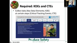 Food Industry Virtual Office Hours: FDA's FSMA Food Traceability Rule