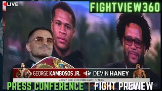 Its DONE! Kambosos vs. Haney Press Conf. Fight Chat Preview | Devin Made RIGHT Decision! Tank Rolly?