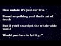 Not About Angles Birdy Lyrics
