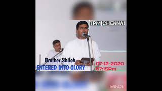 TPM brother shiloh intered into glory#tpmpentecostal#mission#