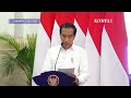 di depan para menteri presiden jokowi ingatkan situasi geopolitik global saat buka rapat kabinet