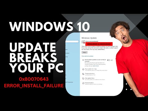 Windows 10 Update Breaks Your PC