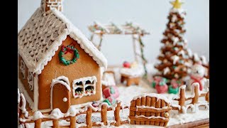 【Neckar Kitchen】Gingerbread House（2）💗 姜饼屋（下）  💗Lebkuchenhaus（2）