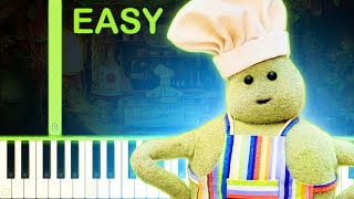 THE TINY CHEF SHOW THEME - EASY Piano Tutorial