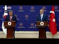 cənubi koreyalı nazir türkcə danışdı