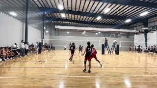 CJVA U17’s Onyx vs NJVBC 17’s 1st set