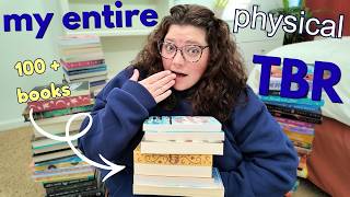 Going Through Every Book On My Physical Tbr
