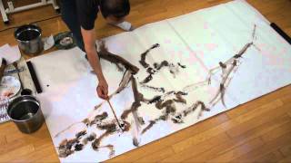 How to Paint Monkeys in Chinese Brush Painting with Henry Li (Lesson 9 trailer)