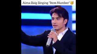 Aima Baig Singing Item  Number For Maya Ali In Award Show |Whatsapp Status