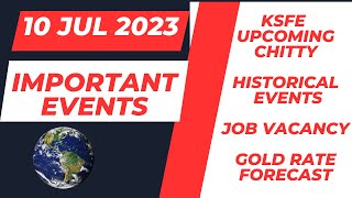 important events 10 Jul 2023