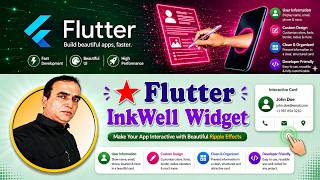 Flutter InkWell Widget Hands-on ✦ Step-by-Step with Ripple Effect ✦ Tutorial Flutter 36