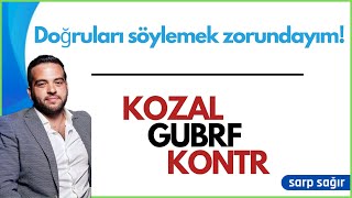 Zararda mısın? Hayal satın alma! KOZAL GUBRF KONTR