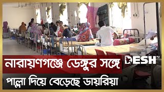 নারায়ণগঞ্জে ডেঙ্গুর সঙ্গে পাল্লা দিয়ে বেড়েছে ডায়রিয়া | Diarrhea | Narayanganj News | Desh TV News