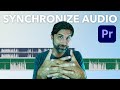 Learn how to easily sync audio in Adobe Premiere Pro