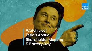 Watch Live! Tesla's Annual Shareholder Meeting & Battery Day