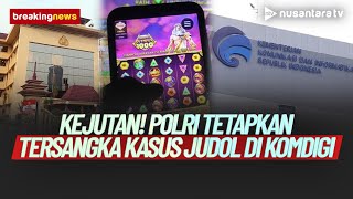 [BREAKING NEWS] Polri Tetapkan Tersangka Kasus Pencucian Uang Judol di Komdigi | NTV