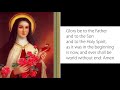 Novena to St. Therese of the Child Jesus ( 24 Glory Be )