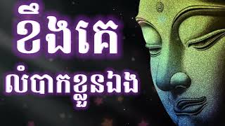 ខឹងគេលំបាកខ្លួនឯង, ព្រះធម៌អប់រំចិត្ត, ស្ដាប់រំសាយទុក្ខ, dharma education mind​​ 24h