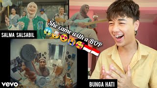 Salma Salsabil - Bunga Hati (Official Music Video) | REACTION