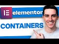 How to Use Containers in Elementor (Step-by-Step 2025)