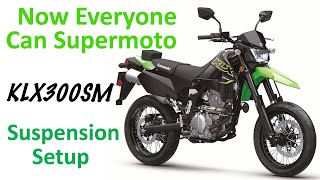 INTRO 2 Clicks Out: KLX300SM Ergonomics & Suspension Setup