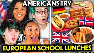 Americans Try European School Lunches! (Italy, Norway, Germany)