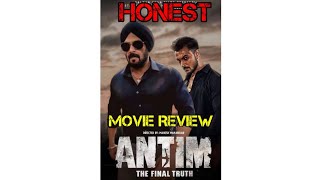 ANTIM Movie Honest Review #shorts #ytshorts #moviereview