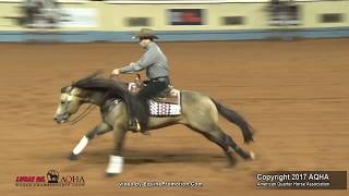 Wimpys Little Nite \u0026 Thiago Boechat 2017  Senior Reining Finals