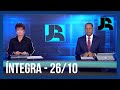 Assista à íntegra do Jornal da Record | 26/10/2023