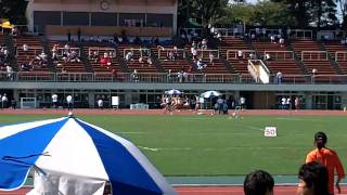 20100926国公立22大学対校男子100m準決勝1組