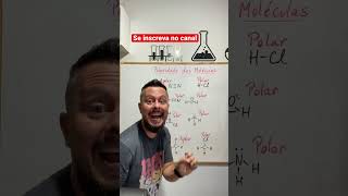 Polaridade das Moléculas | Como saber a Polaridade de uma Molécula. #química