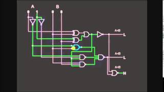 2 bit comparator circuit Tutorial - Basic Electronics