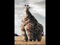 obese giraffe