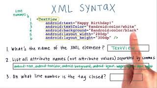 XML Syntax Solution