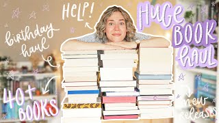 I bought WAY TOO MANY BOOKS.. again 😅 40+ BOOK HAUL