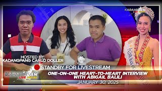 WATCH | One-on-One Heart to Heart Interview with Abigail Balili | January 30, 2025