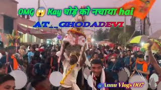 Jay Bajarang 🙏Group Ghodadevi Full sapata😱 Bhadarva dev Jay Bhatiji mahraj 🙏#viralreels #viralvideo