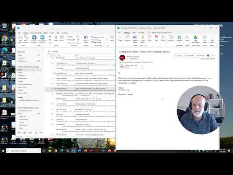 Changing the view size of Outlook's email messages and replies