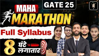 MAHA Marathon 02 | Full Syllabus | GATE 25 CSIR Feb 25