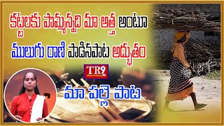 Maa Palley Pata:మా పల్లె పాట:కట్టెలకు పొమ్మన్నది మా అత్త జానపదం||#TR9TV