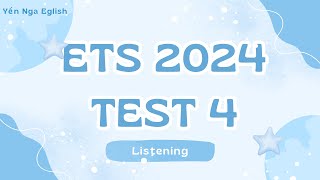 [YN English] Practise listening TOEIC - ETS 2024 test 4