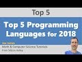 Top 5 Programming Languages for 2018