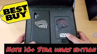 BEST BUY Samsung Galaxy Note 10 Plus Star Wars Edition Unboxing