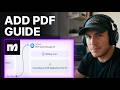 How to Put a PDF Into ManyChat (2026) | File Delivery Setup