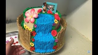 Gateau Vaiana Moana Cake Tutoriel Facile Anniversaire
