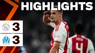 First game of the group stage! 📊 | Highlights Ajax - Olympique Marseille | UEFA Europa League
