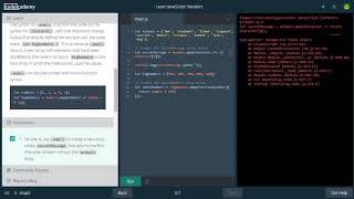 8 - Iterators - Javascript - Codecademy