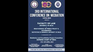 Session 4 : Role of Mediation in Family and Matrimonial Disputes