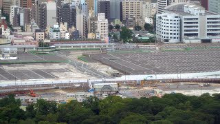 築地市場の解体状況（2020年8月1日）